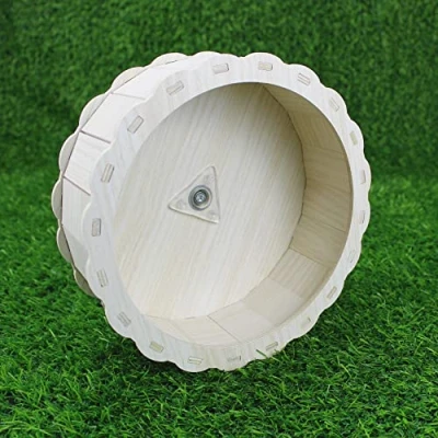 Image of YankMooM Hamster Running Wheel 21cm,Silent Spinner Exercise Non Slip Small Pet Toy for Rat Gerbil Mice Chinchillas Hedgehogs Guinea Pigs …