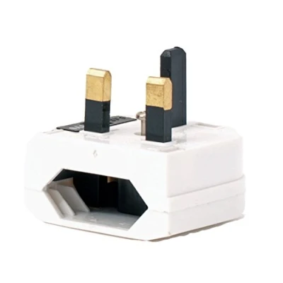 Image of SMJ Pernmanent EU to UK Adaptor Socket Plug