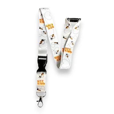 Image of PAC Supplies Global BEE KIND V2 Neck Lanyard With Safety Breakaway
