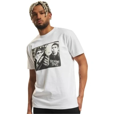 Image of Upscale by Mister Tee Print Tshirt, Men&#039;s, Size: Medium, White