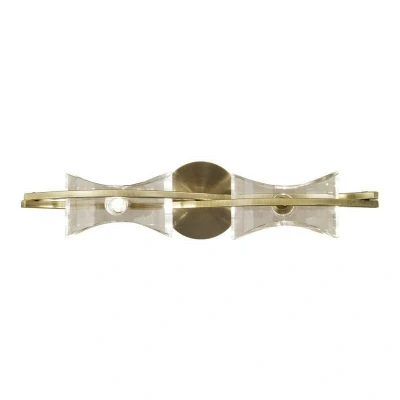 Image of Kromo Wall Lamp Switched 2 Light G9, Antique Brass