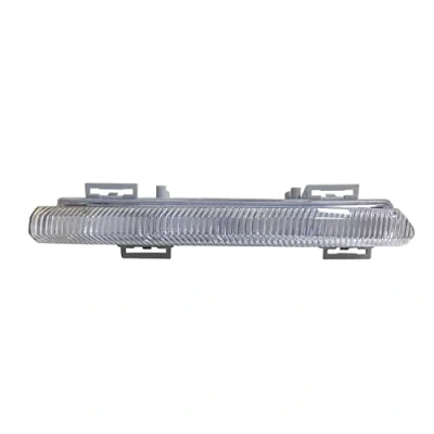 Image of KYYET Left Side Daytime Running Light Assembly Compatible with Mercedes Benz W204 S204 W212 R172 C230 C250 C300 C350 E350 E400 E550 2007 2014 DRL Fog Driving Lamp w/LED Bulbs