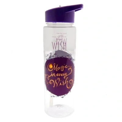 Image of Disney Wish Water Bottle (Magic in Every Design) 700ml Plastic Bottle, Girls Boys Kids Official Merchandise