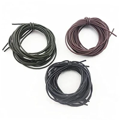 Image of 3pcs/set Rig Tube Sleeves Anti tangle Rubber Tubing Hair Rigs for Carp Fishing Safety Lead Clip System Inner Diameter