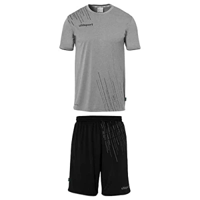 Image of uhlsport Score 26 Football Jersey Set Complete Consisting of Training T Shirt and Shorts 10 Variations Available for Adults Children