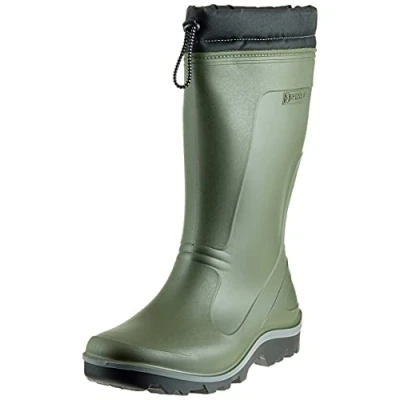 Image of Spirale Unisex Stratos Wellington Boots, Green, 9 UK