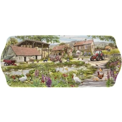 Image of The Leonardo Collection Farmyard Design Medium Sandwich Tray