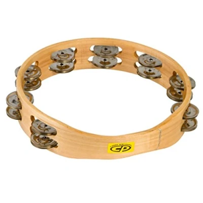 Image of LP Latin Percussion CP Wood Tambourin Holz 10&quot; doppelreihig ohne Fell CP390