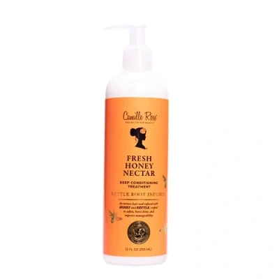 Image of Camille Rose Fresh Honey Nectar Deep Conditioning Treatment to Hydrate, Stimulate Hair Growth and Add Shine