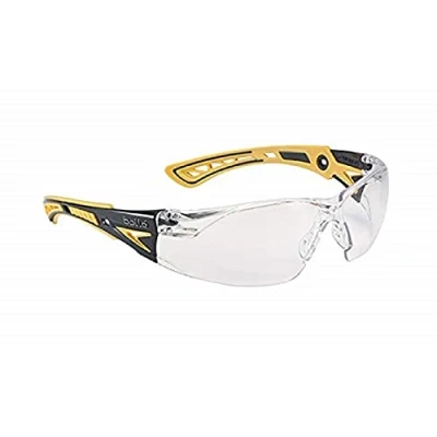 Image of Bollé RUSHPPSIY One Size &quot;Rush+&quot; Safety Spectacles Yellow/Black