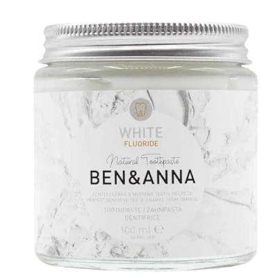 Image of Ben &amp; Anna Natural Toothpaste White (with Fluoride)