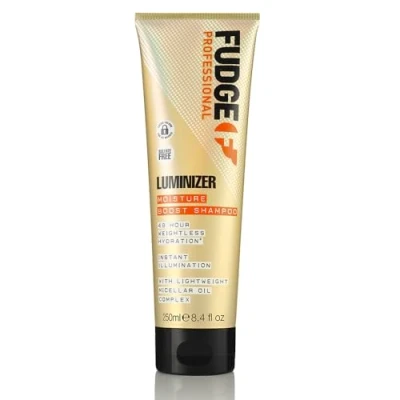 Image of Fudge Professional Luminizer Moisture Boost Shampoo, Locks in Colour, Instant Shine, 48 Hour Hydration, Sulfate Free, 250 ml