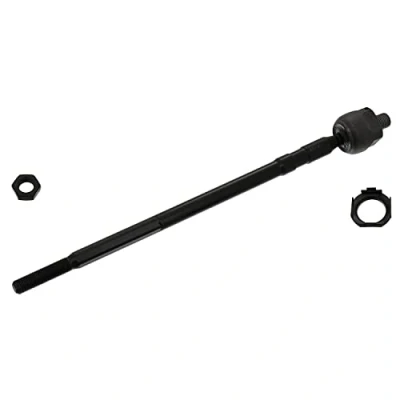 Image of B21H3225X Inner Tie Rod FEBI BILSTEIN 42468 338mm with locking plate, lock nut MAZDA: FAMILIA 5