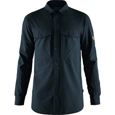 Image of FJALLRAVEN F87935 555 Abisko Trekking Shirt M Dark Navy L