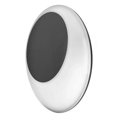 Image of Integral LED GeoLux Elliptical Wall Light IP65 13w 620lm 4000K Dark Grey