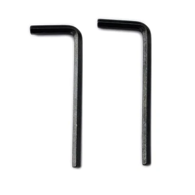 Image of Musiclily Basic 5/32&quot; Steel Allen Key Hex Wrench for Some USA Guitars, Black (Set of 2)
