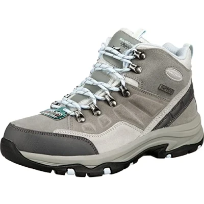 Image of Skechers Women&#039;s Trego Rocky Mountain Walking Shoe, Grey, 8UK