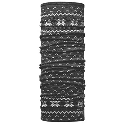 Image of Buff Wool Multifunctional Headwear Floki patterned 23 cm