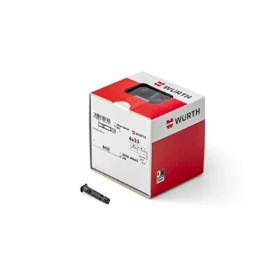 Image of Würth 590620635 Tassello in Nylon (Sharkpro) 6x35, Grey
