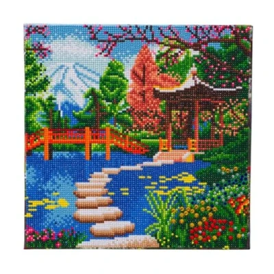 Image of CRYSTAL ART CAK A147M: Gardens of Fuji 30x30cm Kit