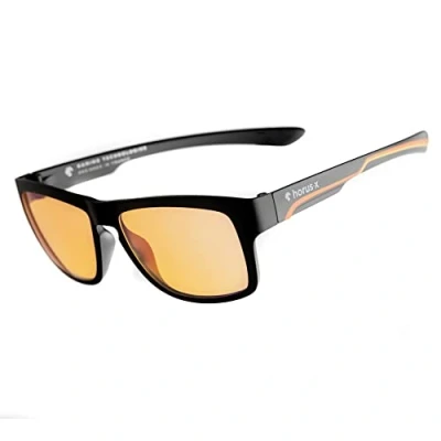 Image of Horus X Kids Blue Light Blocking Glasses Clear Gaming for Teens Professional Filter Computer Screens (Games, TV, Smartphones) Hope Amber