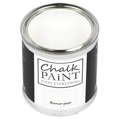 Image of Chalk Paint Everything® Bianco Gesso (Chalk White) 750 ml Water Based for Shabby Chic Furniture, Décor, and Upcycling Projects Non Toxic, Easy to Apply
