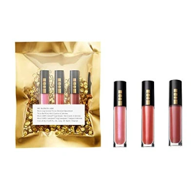 Image of Pat McGrath Labs Mini Lip Gloss Trio Bronze Opulence