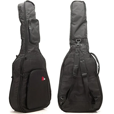 Image of Rio 4/4 Acoustic Guitar Dreadnought 10mm Padded Bag Carry Case Cover Gigbag New