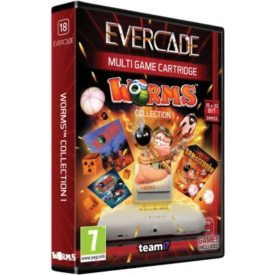 Image of Evercade Worms Collection 1 Cartridge (Electronic Games)