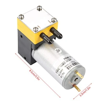 Image of 24V 0.4 1L/min Miniature Electric DC Motor Diaphragm Vacuum Pump Self Priming Water Mini for Air Liquid Equipment
