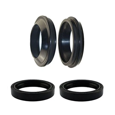 Image of AHL Motorbike 38x50x11mm Front Fork Damper Oil Seals + Dust Kit for Yamaha XV1100 Virago 1986 1997