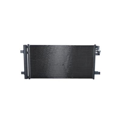 Image of 2Q0816411A Condenser NRF 350519 with dryer, seal ring 13,8mm 11,8mm 590mm