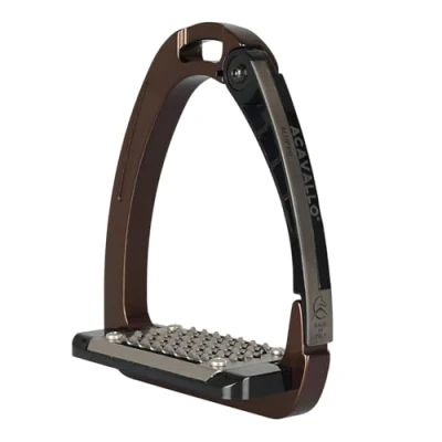 Image of Acavallo brackets Arena Alupro 12 Bruin Zwart