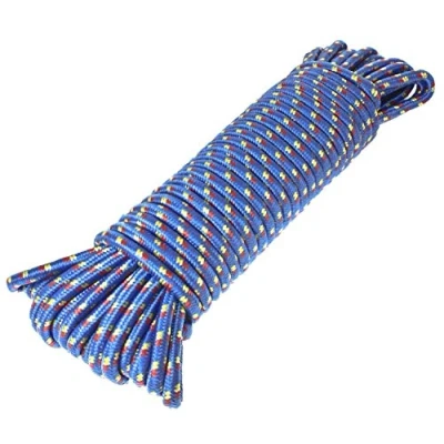 Image of Unibos Heavy Duty Braided Rope Waterproof Flexible Polypropylene Fibre Thick
