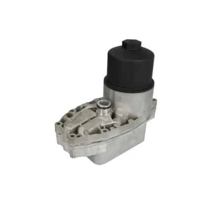 Image of 49870247 oil Cooler NISSENS 90948 Water cooled with filter housing, gaskets/seals LAND ROVER: Range Rover 4, Sport