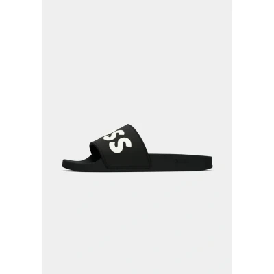 Image of BOSS KIRK Unisex Pool slides, Size: 3, Black one Pu