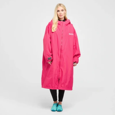Image of Regatta Outdoor Active Unisex Waterproof Changing Robe Leopard Print LXL
