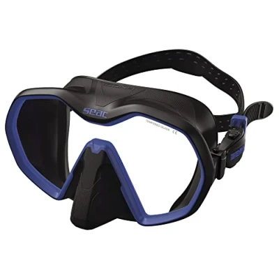 Image of SEAC Icona, frameless single lens mask for scuba diving 100% Made in Italy