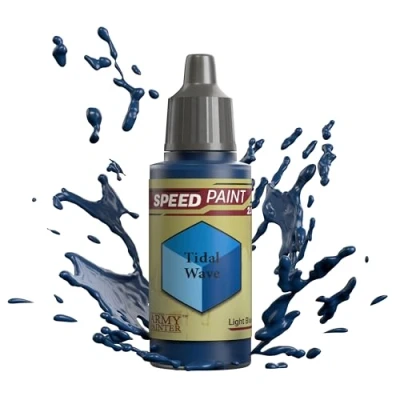 Image of The Army Painter Speedpaint 2.0 Tidal Wave, Single Acrylic Non Toxic Paint, One coat Contrast Painting Soloution for Fantasy Tabletop Miniatures, 18ml