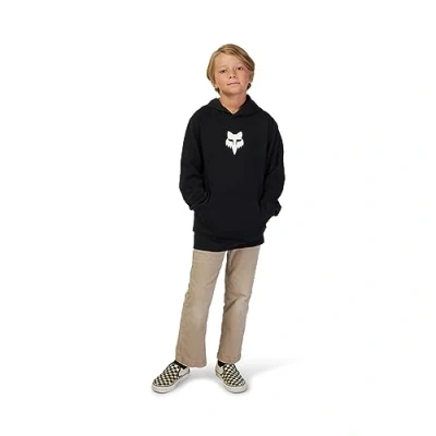 Image of Fox Racing Yth Legacy Fleece Po, windbreaker, Unisex Kids, Black, S