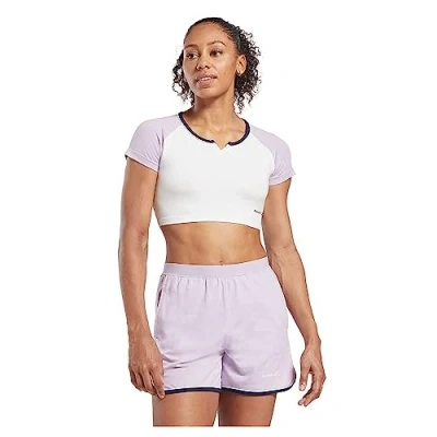 Image of Reebok Women&#039;s Identity Crop T Shirt White 2XL