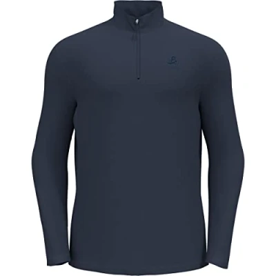 Image of Odlo Men Long sleeved shirt with half zipper BERRA, dark sapphire, 3XL