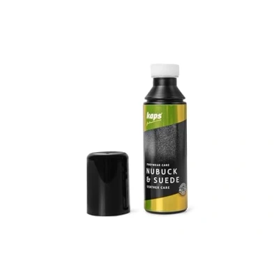 Image of Kaps Shoe conditioner for Nubuck and suede, with sponge applicator, Suede Care, 7 colours (106 dark brown)