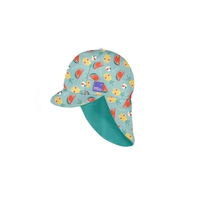 Image of Bambino Mio, Reversible Swim Sun Hat, Baby and Toddler, Cap with Neck Protection, UPF40+