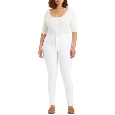 Image of Levi&#039;s 721 High Rise Skinny Women&#039;s Jeans, Western White, 30W / 30L
