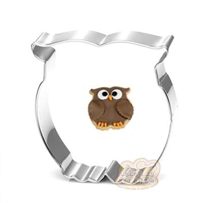 Image of Stainless Steel Kitchen Tool Cookie Cutter owl