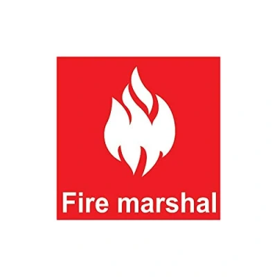 Image of Fire Marshal Helmet Sticker (PACK OF 5) S3012