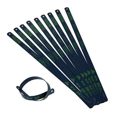 Image of 12 (300mm) Eclipse Hacksaw Blades 24 TPI Flexible Shatterproof Blade 10 Pack