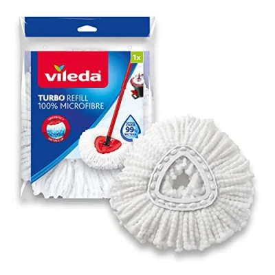 Image of Vileda EasyWring and Clean Turbo Classic Microfibre Mop Refill Head
