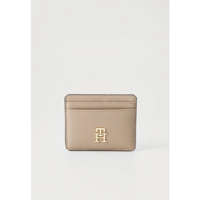 Image of Tommy Hilfiger Feminine CC Holder Wallet, Women&#039;s, Size: ONE, Coastal taupe